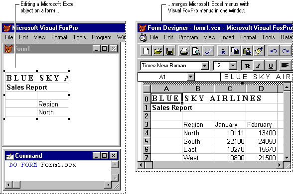 FoxProFormDesignerMerging screenshot